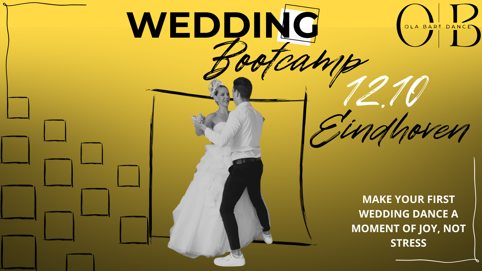 opening dans. trouwen, first wedding dance in dhoven